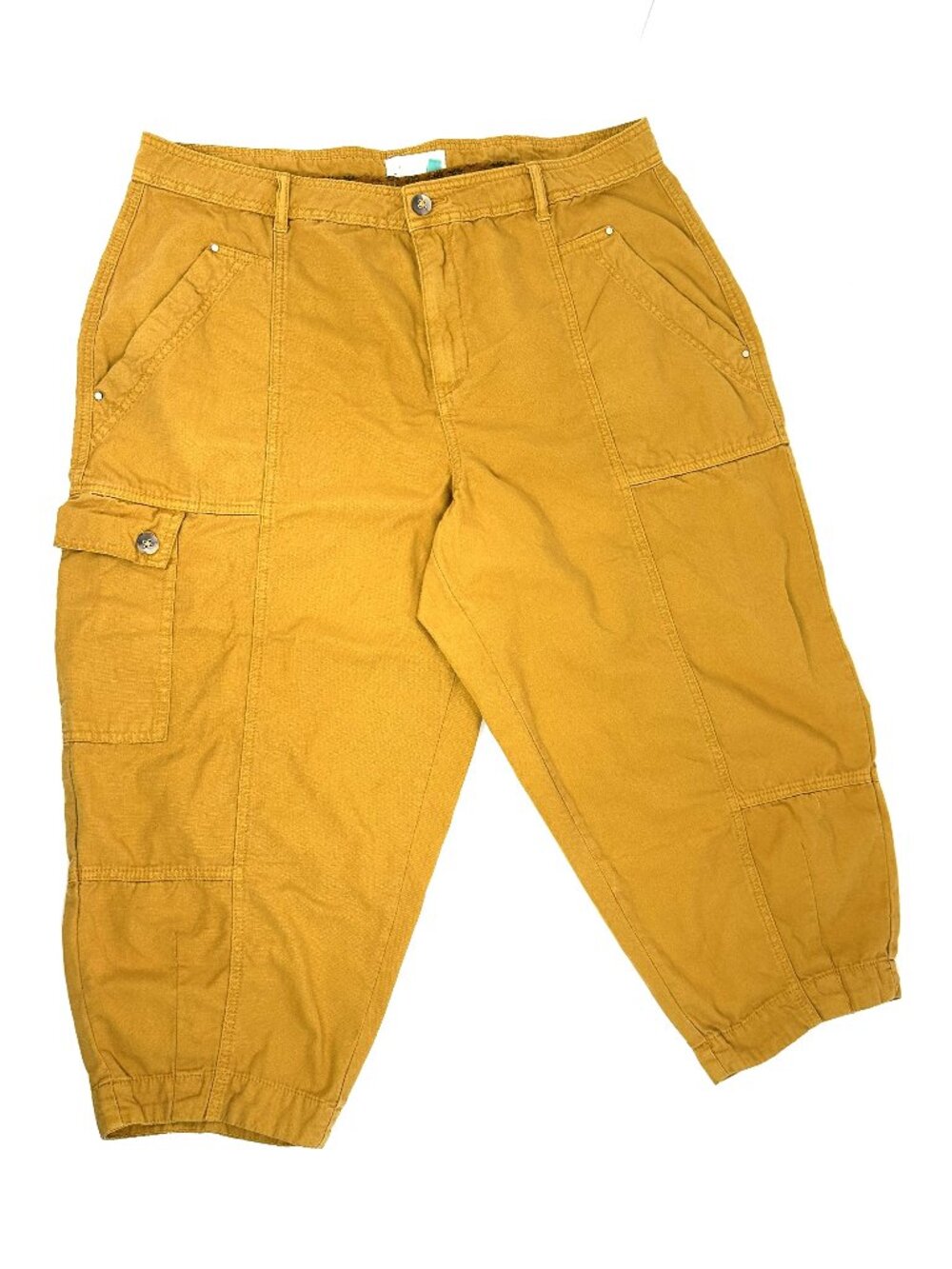 Anthropologie Cropped Cargo Pants
